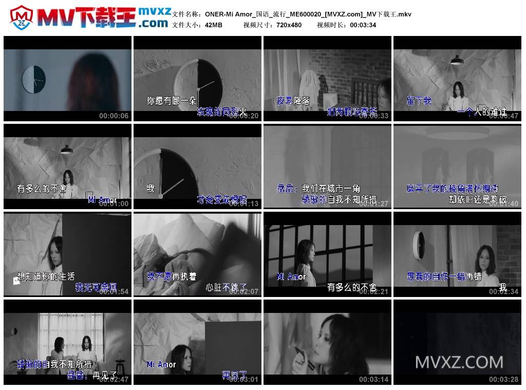 ONER-Mi Amor_国语_流行_ME600020